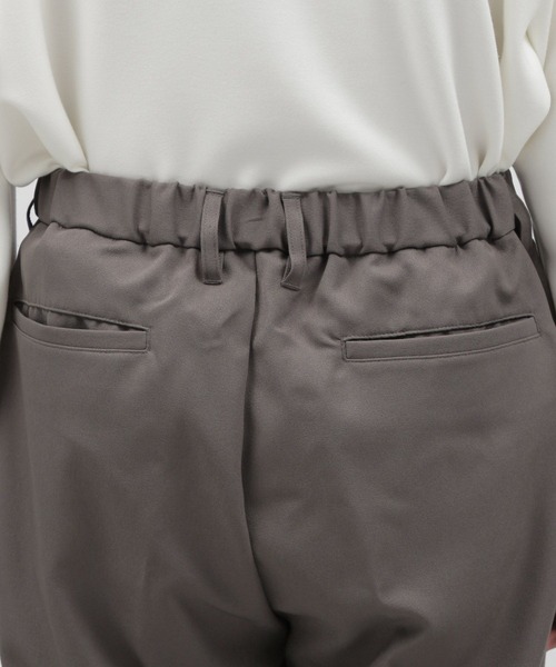 LAKOLE（ラコレ）の「ウールライクPEタックパンツ / 966762（その他パンツ・メンズ・ブラウン/グレー/ブラック・MEDIUM/LARGE）」の13枚目の写真