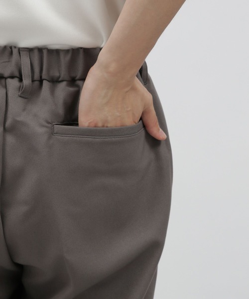 LAKOLE（ラコレ）の「ウールライクPEタックパンツ / 966762（その他パンツ・メンズ・ブラウン/グレー/ブラック・MEDIUM/LARGE）」の14枚目の写真