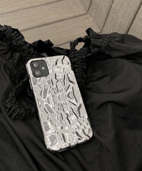 セール】△metallic iPhone case/メタリック アイフォンケース