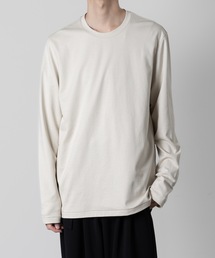ATTACHMENT | コットンダブルフェイス スリムフィット L/S TEE / COTTON DOUBLE FACE SLIM FIT L/S TEE(Tシャツ/カットソー)