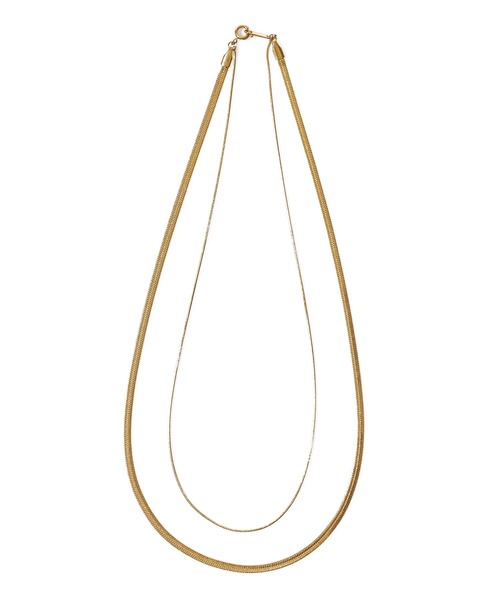 ADPOSION（アドポーション）の「【金属アレルギー対応】サージカルステンレス スネークチェーンネックレス（ネックレス・レディース・シルバー/ゴールド・FREE）」の5枚目の写真