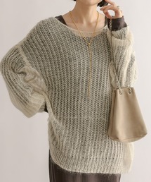 シアーモヘアニット