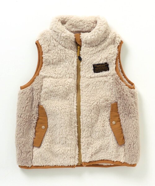 BREEZE（ブリーズ）の「【ユニセックス】ファーフリースベスト（ベスト