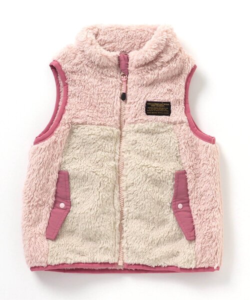 BREEZE（ブリーズ）の「【ユニセックス】ファーフリースベスト（ベスト