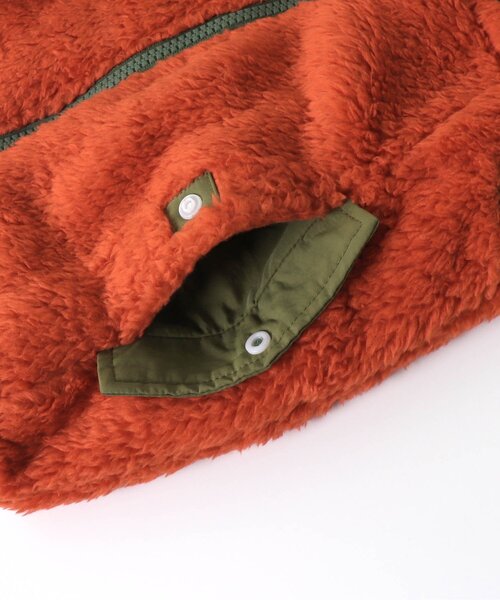 BREEZE（ブリーズ）の「【ユニセックス】ファーフリースベスト（ベスト・キッズ・ブラック/ピンク/キャメル/アイボリー/オレンジ/グリーン/オフホワイト・130/90/120/150/140/80/110/100）」の13枚目の写真