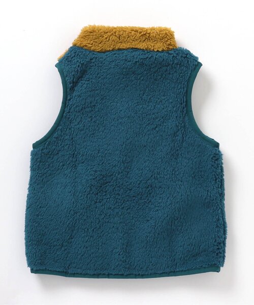 BREEZE（ブリーズ）の「【ユニセックス】ファーフリースベスト（ベスト・キッズ・ブラック/ピンク/キャメル/アイボリー/オレンジ/グリーン/オフホワイト・130/90/120/150/140/80/110/100）」の15枚目の写真