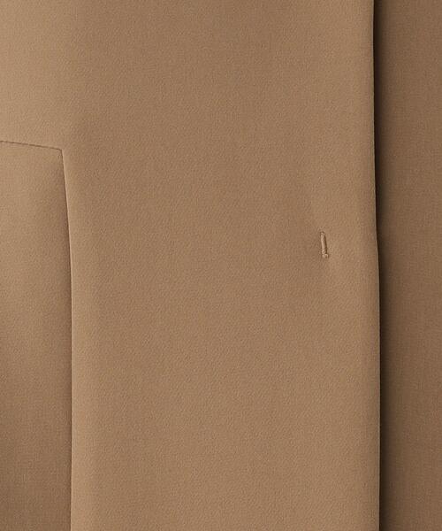 OPAQUE.CLIP（オペークドットクリップ）の「◆セットアップ対応 ペプラムジレ【洗濯機洗い可／イージーケア】（ベスト・レディース・ブラウン系その他/ブラック・38/40）」の21枚目の写真