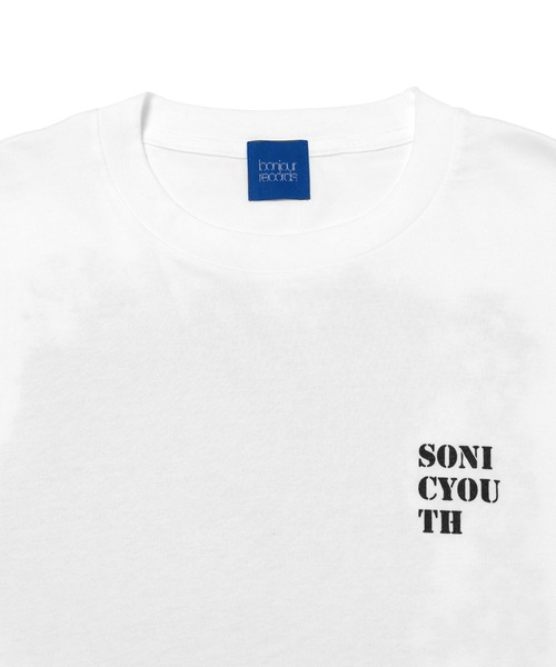 bonjour records（ボンジュールレコーズ）の「【Bonjour Records/ボンジュールレコード】 Original Sonic Youth Tee オリジナル ソニックユース ショートスリーブTシャツ（Tシャツ/カットソー・メンズ・ブラック/ホワイト・M/S/L/XL）」の5枚目の写真