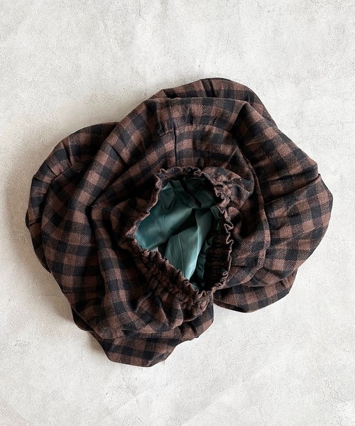 A BOND（アボンド）の「バッファローチェックティアードスカート（kids/S～LL）（スカート・キッズ・ピンク/グレー/ブラウン・LL/S/M/L）」の6枚目の写真