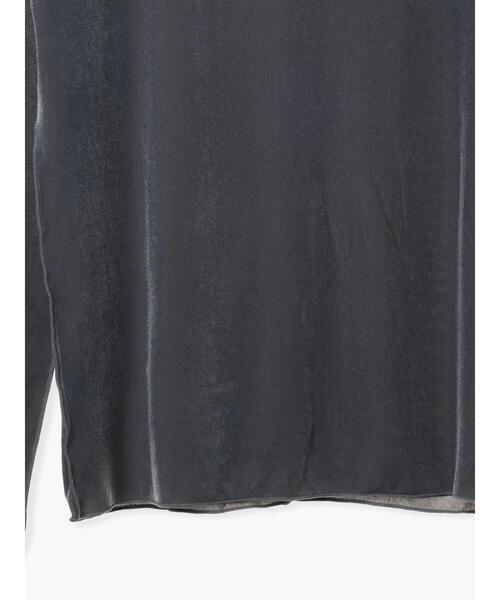 Lugnoncure（ルノンキュール）の「ベロアメロートップス（ニット/セーター・レディース・オフホワイト/ブラック/グレー・F）」の13枚目の写真