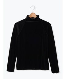 Lugnoncure | ベロアメロートップス(ニット/セーター)