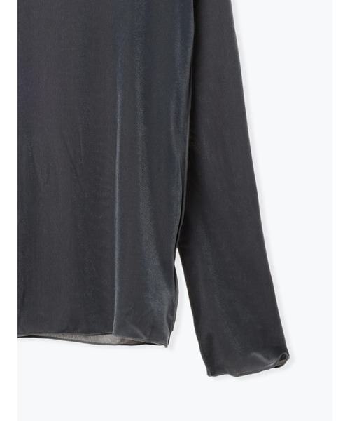 Lugnoncure（ルノンキュール）の「ベロアメロートップス（ニット/セーター・レディース・オフホワイト/ブラック/グレー・F）」の8枚目の写真