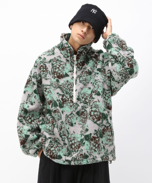 Anui（アニュイ）の「【UNISEX】ボアハーフZIPプルオーバー（その他アウター・レディース・チャコールグレー/オフホワイト/グレー系その他・SMALL/MEDIUM）」の18枚目の写真