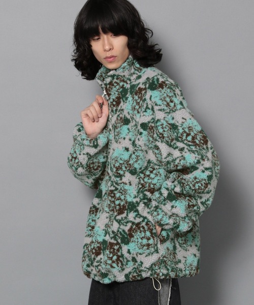 Anui（アニュイ）の「【UNISEX】ボアハーフZIPプルオーバー（その他アウター・レディース・チャコールグレー/オフホワイト/グレー系その他・SMALL/MEDIUM）」の13枚目の写真