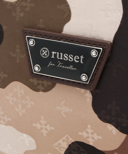 russet for traveller（ラシット　フォー トラベラー）の「BIGボストンバッグ【Boston】（ボストンバッグ・レディース・カモフラージュ・FREE）」の11枚目の写真