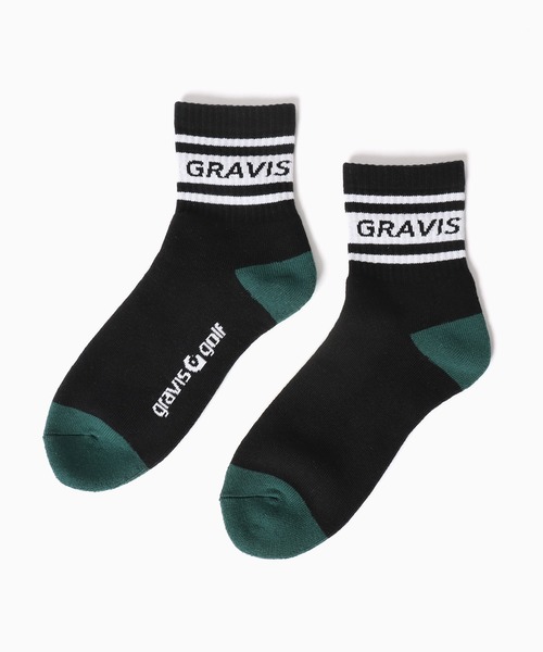 GRAVIS(グラヴィス)の「gravis/グラビス ソックス(ソックス/靴下・メンズ・ブラック/ヘザーグレー/ホワイト・25~27cm)」の3枚目の写真