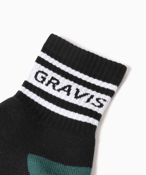 GRAVIS(グラヴィス)の「gravis/グラビス ソックス(ソックス/靴下・メンズ・ブラック/ヘザーグレー/ホワイト・25~27cm)」の5枚目の写真