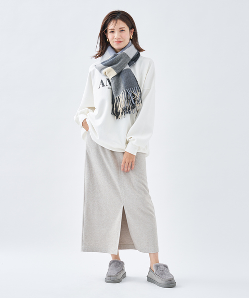 abahouse mavie(アバハウスマヴィ)の「ファーモカシン(モカシン/デッキシューズ・レディース・グレー/ブラック/キャメル・36/38/40)」の4枚目の写真