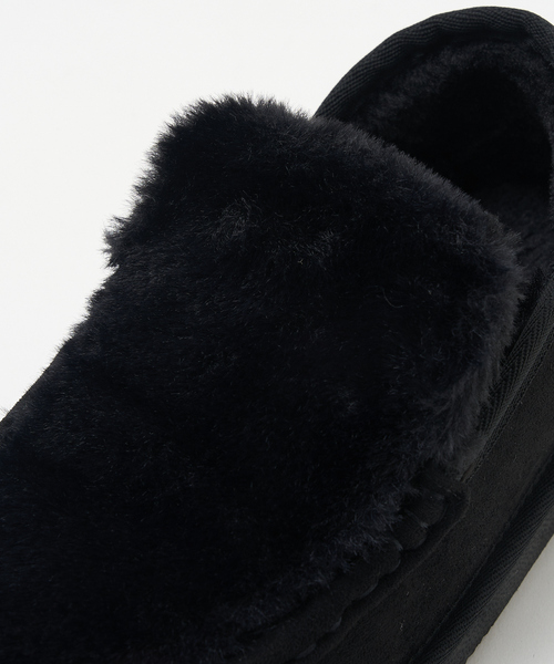 abahouse mavie(アバハウスマヴィ)の「ファーモカシン(モカシン/デッキシューズ・レディース・グレー/ブラック/キャメル・36/38/40)」の19枚目の写真