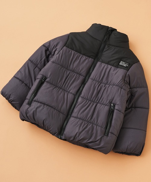 SHISKY / シスキー ピスネーム ジップアップ スタンドカラー 切り替え