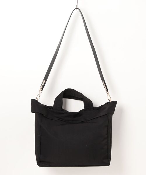 INTERPLANET（インタープラネット）の「ベルト付ナイロントートバッグ（トートバッグ・レディース・カーキ/ブラック・フリー）」の12枚目の写真