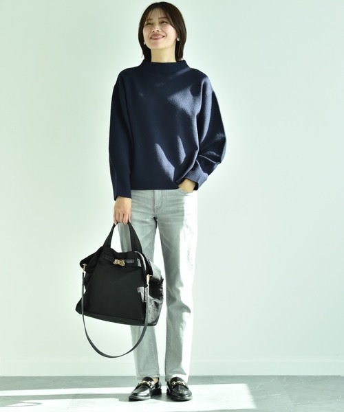 INTERPLANET（インタープラネット）の「ベルト付ナイロントートバッグ（トートバッグ・レディース・カーキ/ブラック・フリー）」の10枚目の写真