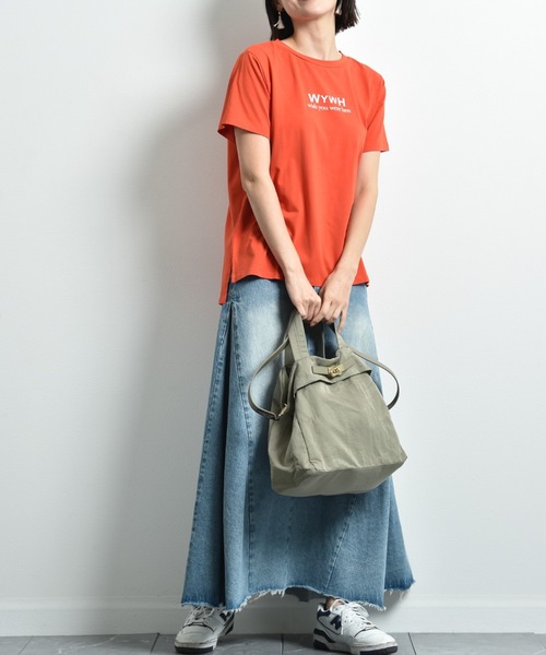 INTERPLANET（インタープラネット）の「ベルト付ナイロントートバッグ（トートバッグ・レディース・カーキ/ブラック・フリー）」の22枚目の写真