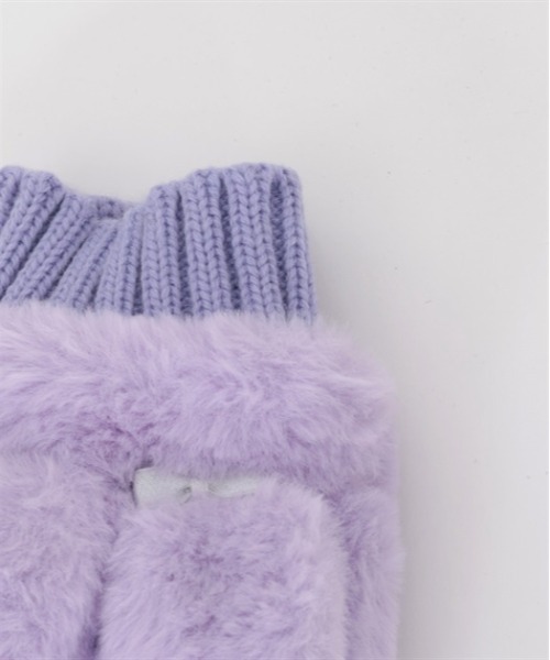 axes femme kids（アクシーズファムキッズ）の「うさぎモチーフファー