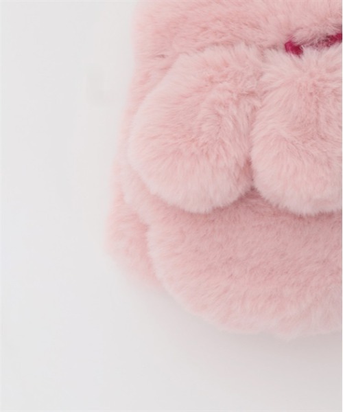axes femme kids（アクシーズファムキッズ）の「うさぎモチーフファー