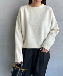 ORCIVAL（オーシバル）の「[ORCIVAL/オーシバル] ウールパイル ショート丈クルーネックプルオーバー（Tシャツ/カットソー）」