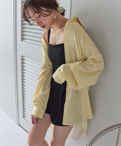 ビッグシルエットシャツ/ラッシュガード