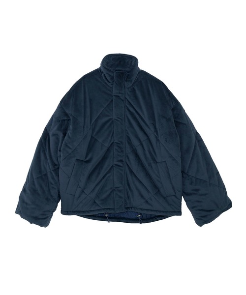 ANDGEEBEE(アンジービー)の「キルティングエコダウンジャケット(ダウンジャケット/コート・レディース・アイボリー/ネイビー/グレー・FREE)」の16枚目の写真