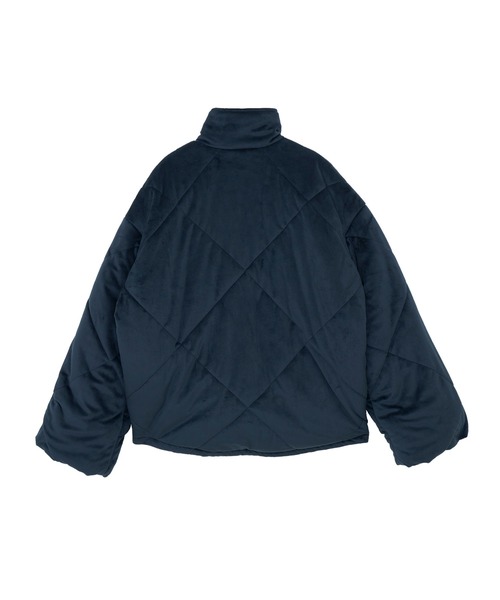 ANDGEEBEE(アンジービー)の「キルティングエコダウンジャケット(ダウンジャケット/コート・レディース・アイボリー/ネイビー/グレー・FREE)」の15枚目の写真