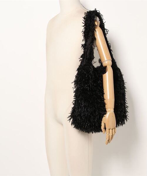 LOWRYS FARM（ローリーズファーム）の「フェザートートＢＡＧ　989597（トートバッグ・レディース・ブラック/ブルー/アイボリー・FREE）」の19枚目の写真