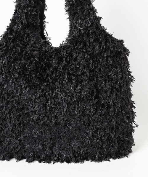 LOWRYS FARM（ローリーズファーム）の「フェザートートＢＡＧ　989597（トートバッグ・レディース・ブラック/ブルー/アイボリー・FREE）」の13枚目の写真