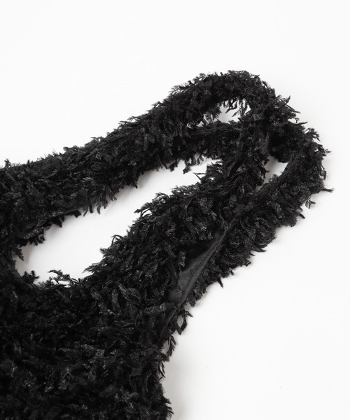 LOWRYS FARM（ローリーズファーム）の「フェザートートＢＡＧ　989597（トートバッグ・レディース・ブラック/ブルー/アイボリー・FREE）」の15枚目の写真