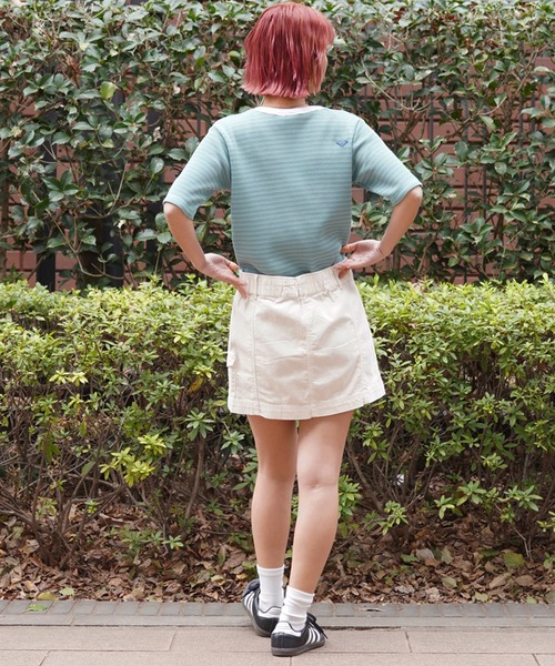 ROXY（ロキシー）の「ROXY/ロキシー ミニスカート デニム ワン