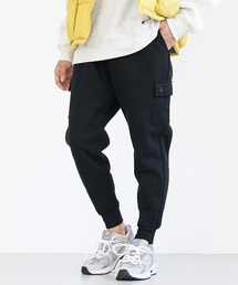 【MinoriTY】選べる裏起毛ボンディングジョガーパンツ 裏フリースパンツ サルエルパンツ テーパードパンツ メンズ 冬服