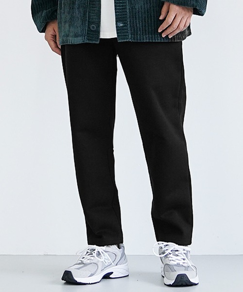 MinoriTY】選べる裏起毛ボンディングジョガーパンツ 裏フリースパンツ