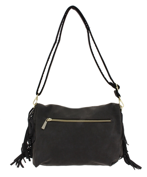 natural couture（ナチュラルクチュール）の「【natural couture NICE CLAUP】フリンジショルダーバッグ（ショルダーバッグ・レディース・ベージュ/キャメル/ブラック・FREE）」の9枚目の写真