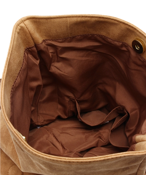 natural couture（ナチュラルクチュール）の「【natural couture NICE CLAUP】フリンジショルダーバッグ（ショルダーバッグ・レディース・ベージュ/キャメル/ブラック・FREE）」の6枚目の写真