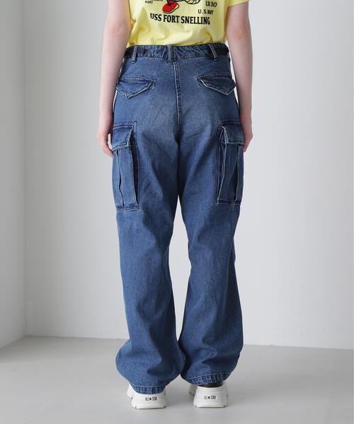 AVIREX(アヴィレックス)の「《価格改定商品》M-65 FATIGUE DENIM PANTS / M-65 ファティーグ デニム パンツ / AVIREX / アヴィレックス(カーゴパンツ・メンズ・ブラック/その他6・XL/2XL/L/M/S/XS)」の14枚目の写真