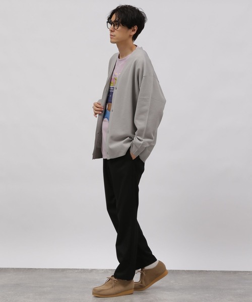 LAKOLE（ラコレ）の「コラージュグラフィック長袖Ｔ / 991912（Tシャツ/カットソー・メンズ・ブルー/ホワイト/チャコールグレー/ピンク・MEDIUM/X-LARGE/LARGE）」の14枚目の写真