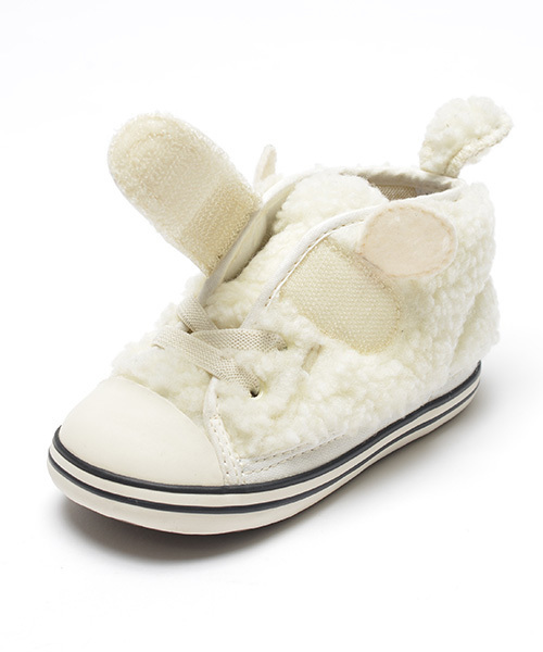 CONVERSE（コンバース）の「CONVERSE / Baby “ALL STAR” KUMA V-1 (12～15cm) （スニーカー・キッズ・オフホワイト/ブラウン・12cm/13cm/14.5㎝/13.5㎝/12.5cm/14cm/15cm）」の16枚目の写真