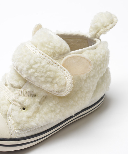 CONVERSE（コンバース）の「CONVERSE / Baby “ALL STAR” KUMA V-1 (12～15cm) （スニーカー・キッズ・オフホワイト/ブラウン・12cm/13cm/14.5㎝/13.5㎝/12.5cm/14cm/15cm）」の19枚目の写真