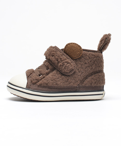CONVERSE（コンバース）の「CONVERSE / Baby “ALL STAR” KUMA V-1 (12～15cm) （スニーカー・キッズ・オフホワイト/ブラウン・12cm/13cm/14.5㎝/13.5㎝/12.5cm/14cm/15cm）」の10枚目の写真