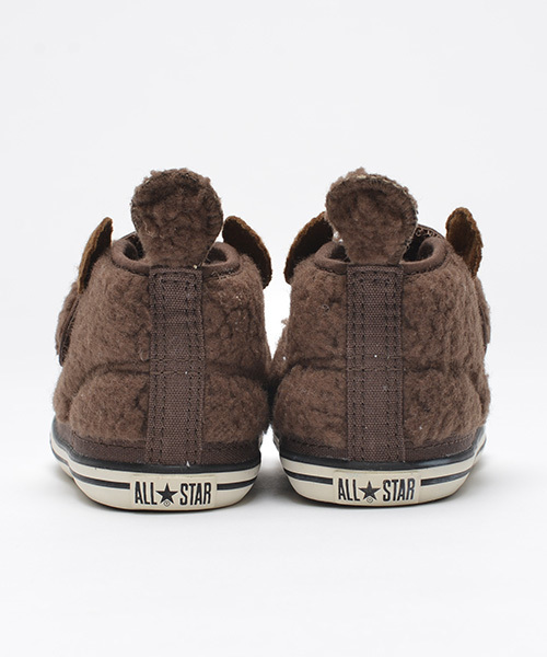 CONVERSE（コンバース）の「CONVERSE / Baby “ALL STAR” KUMA V-1 (12～15cm) （スニーカー・キッズ・オフホワイト/ブラウン・12cm/13cm/14.5㎝/13.5㎝/12.5cm/14cm/15cm）」の12枚目の写真