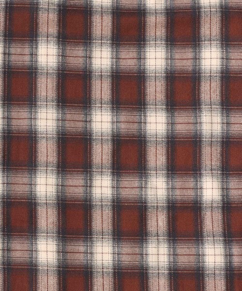 SITRY(シトリー)の「Ombre Check Shirt/オーバーサイズ オンブレチェックシャツ(シャツ/ブラウス・メンズ・ホワイト×ブラック/ブラウン/ブラック×ホワイト/ネイビー/ブルー・M/L)」の15枚目の写真