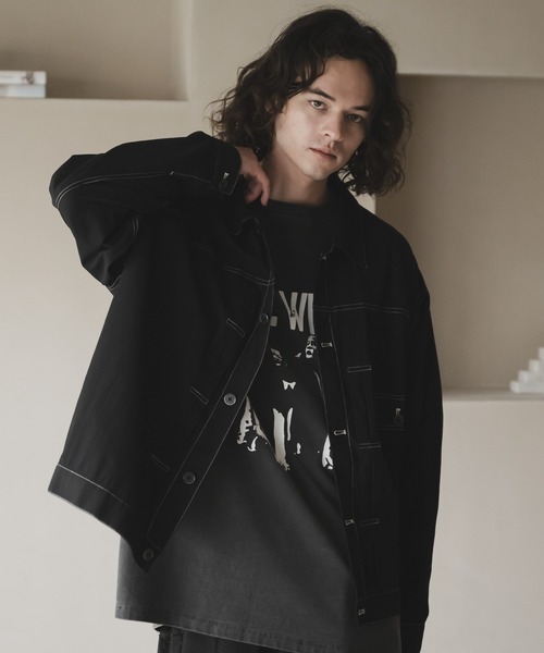 Casper John Sheer G.I. jumper/シアーGジャン L CASPER JOHN（キャスパージョン）の「Sheer G.I. jumper/シアーG