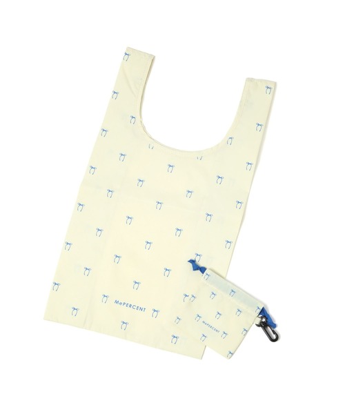 Me%(ミィパーセント)の「【巾着ポーチ付き】エコバッグチャーム 100801(エコバッグ/サブバッグ・レディース・グレー/ベージュ/オフホワイト/ブラック/ブルー/アイボリー/キャメル/ネイビー/イエロー系その他・FREE)」の15枚目の写真